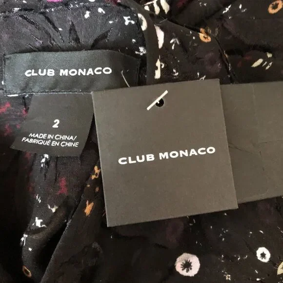 Twist Front Long Sleeve Dress from CLUB MONACO - Picture 7 of 9